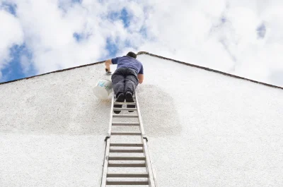 Peinture extérieure à Leschères — façades et ravalement